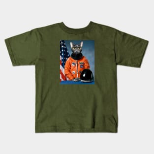 Commander Schwa the Astronaut Kids T-Shirt